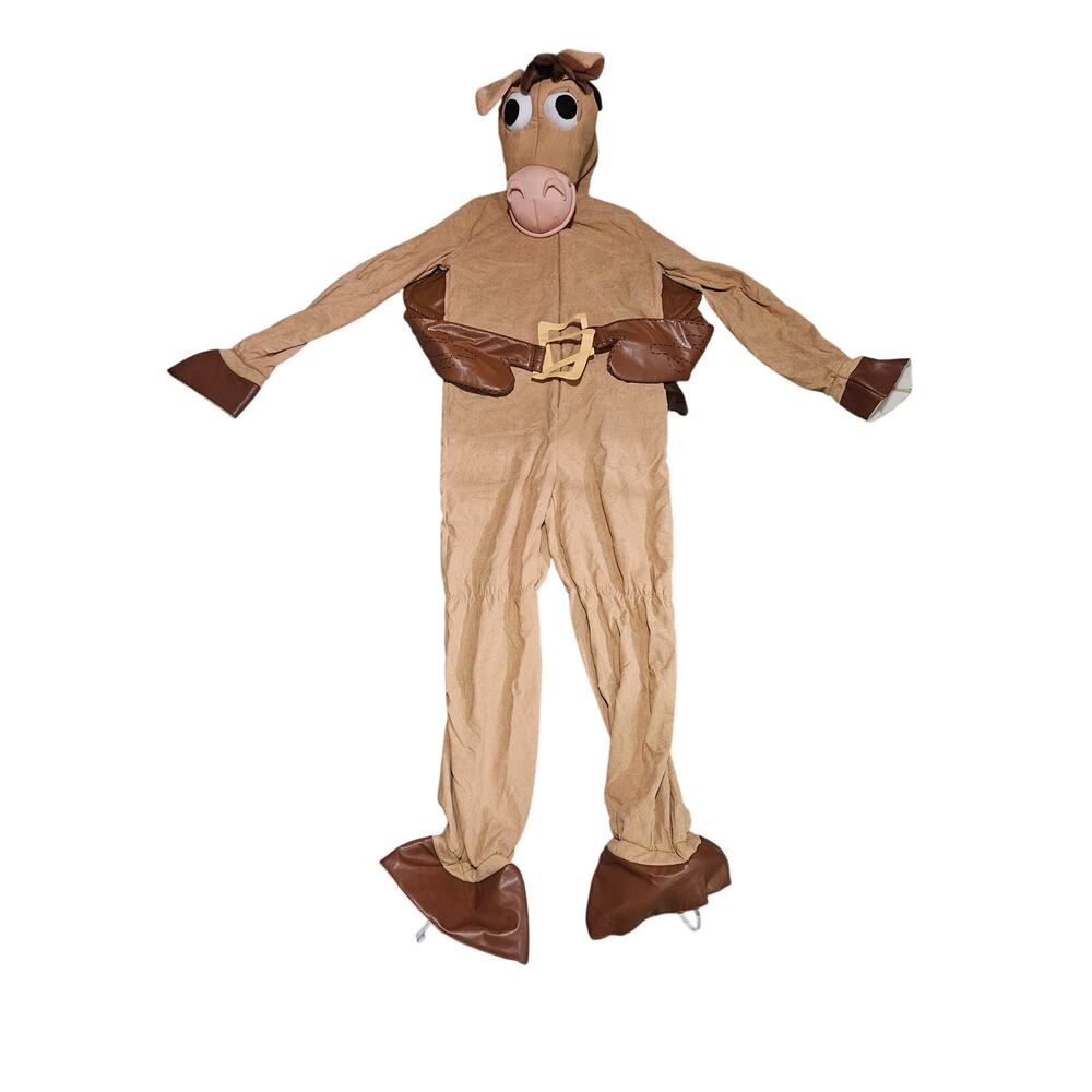 Disney Pixar Toy Story Bullseye Horse Costume Men's Small Hooded Jumpsuit